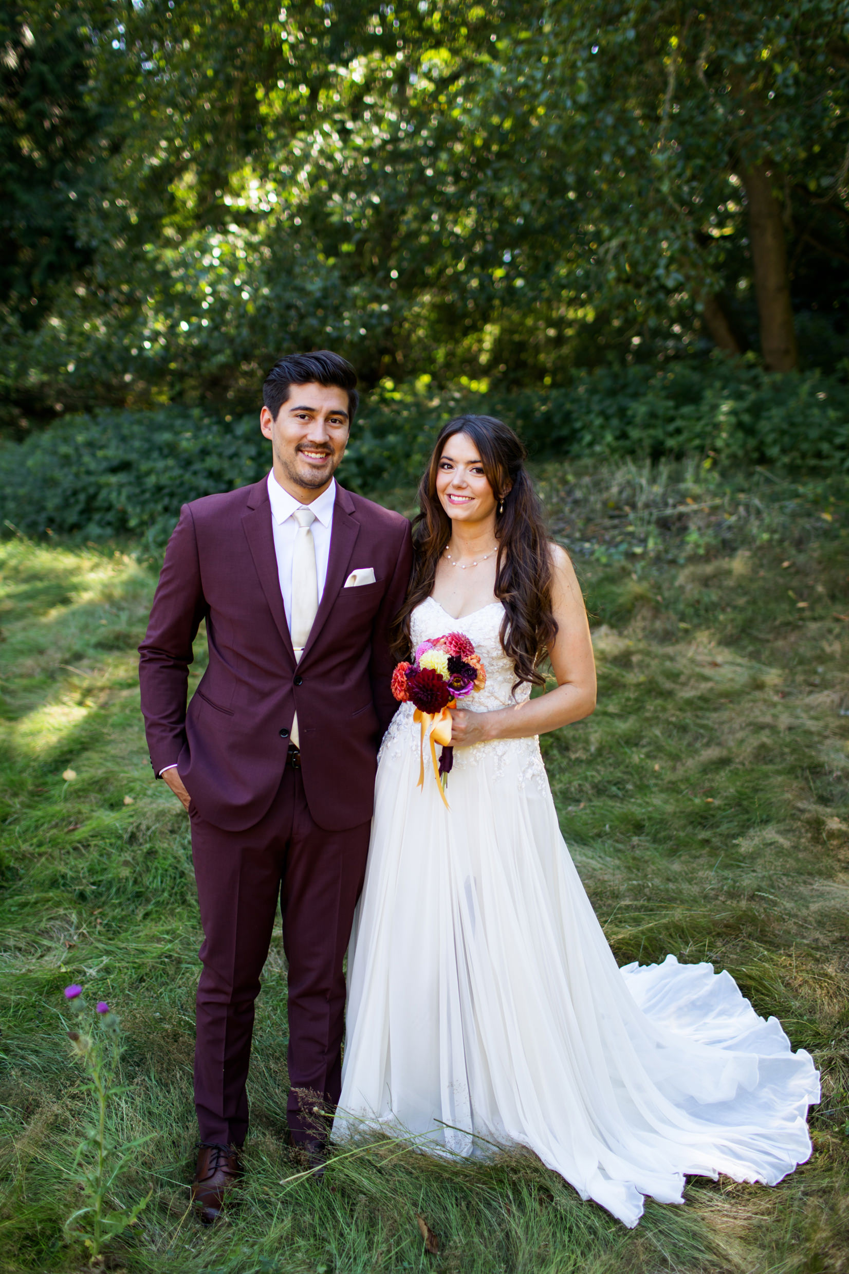 Private Whidbey Island Wedding Photos